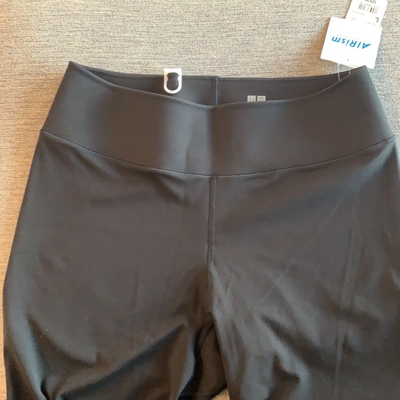 Nwt Uniqlo Black Airism Soft Kick Flare 